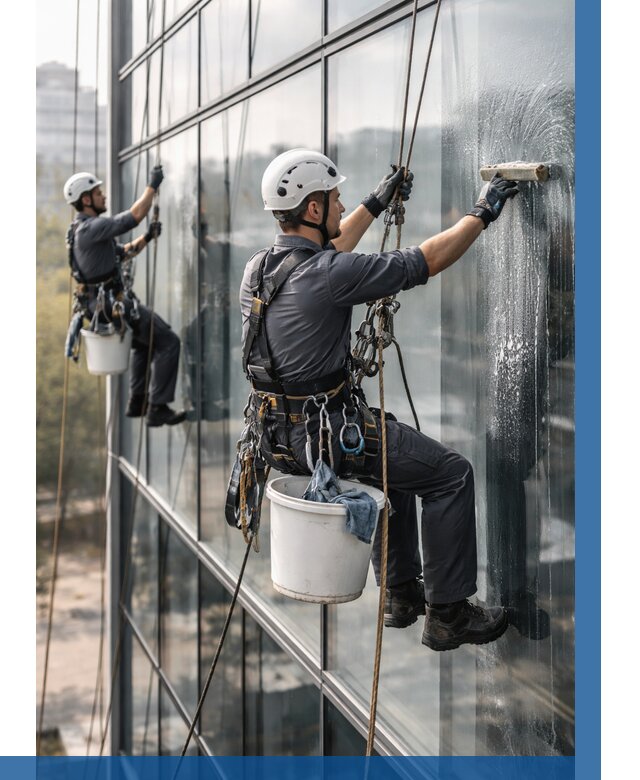 Мойка сплошного остекления в Биробиджане, заказать от 304 р.| ВЫСОТНИК-Брб