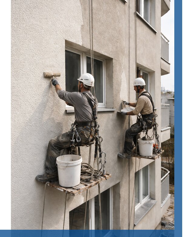 Нанесение короеда на фасад в Биробиджане от 456 р. | ВЫСОТНИК-Брб