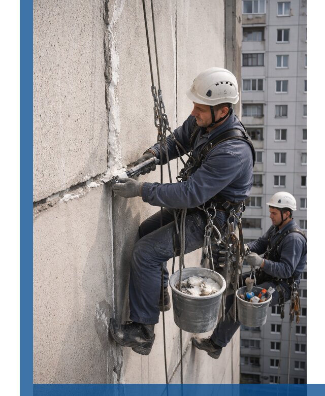 Утепление межпанельных швов в Биробиджане профессионально и надежно