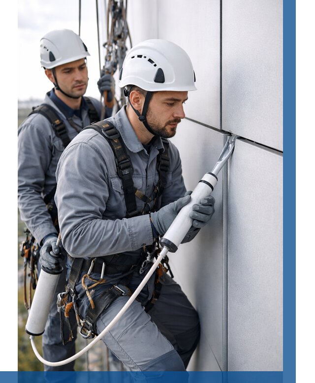 Герметизация швов вилатермом в Биробиджане от 608 р. | ВЫСОТНИК-Брб