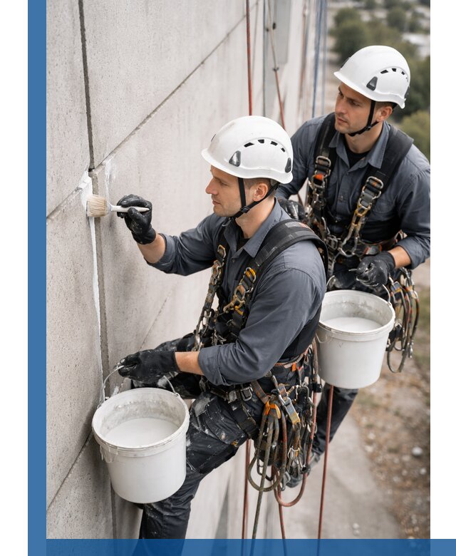 Противогрибковая обработка швов в Биробиджане для фасадов и кровель