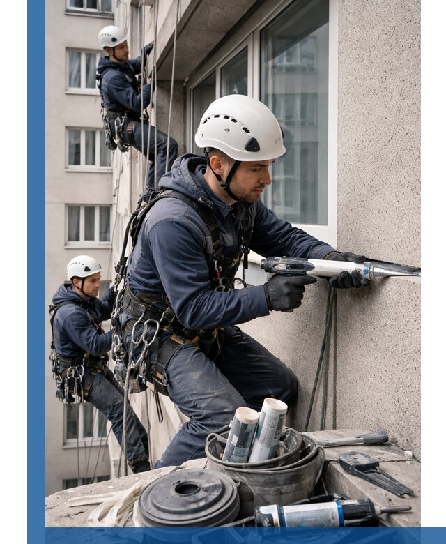 Герметизация швов лоджии в Биробиджане профессионально и надежно