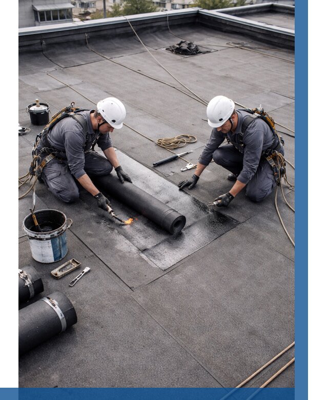 Ремонт мягкой кровли под ключ в Биробиджане от 710 р. | ВЫСОТНИК-Брб