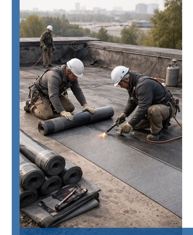 Монтаж мягкой кровли в Биробиджане профессионально и надежно