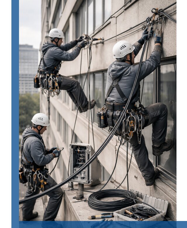 Прокладка оптоволоконного кабеля в Биробиджане под ключ с тестированием