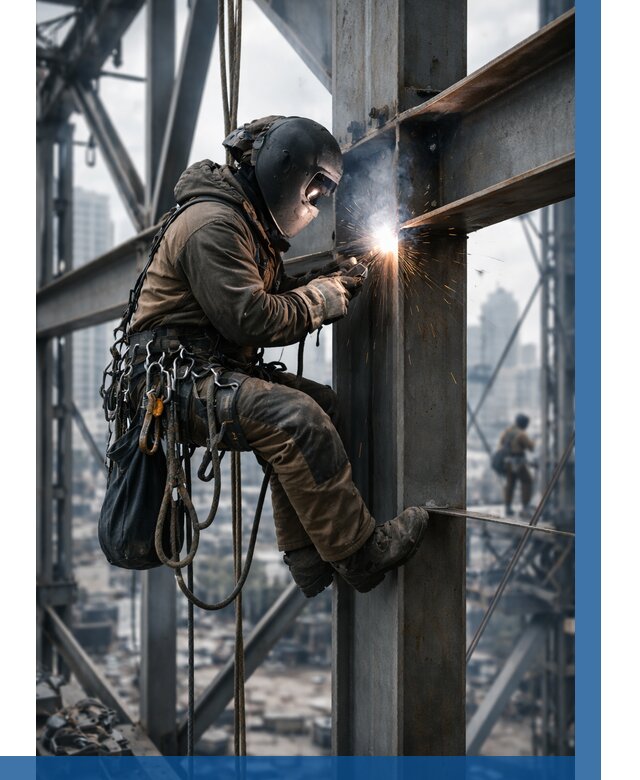 Высотные сварочные работы в Биробиджане от 3548 р. | ВЫСОТНИК-Брб