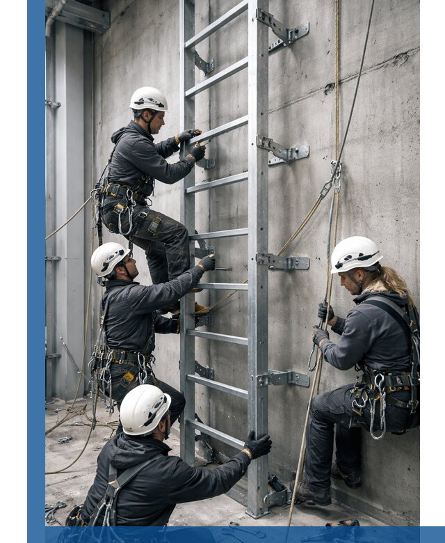 Монтаж металлических лестниц в Биробиджане под ключ со гарантией