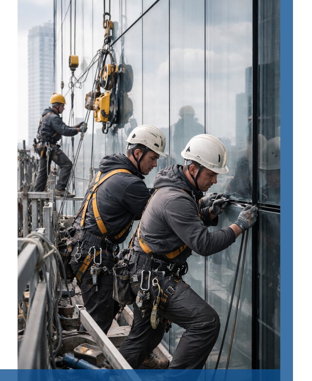 Структурное остекление фасадов в Биробиджане от 9631 р. | ВЫСОТНИК-Брб