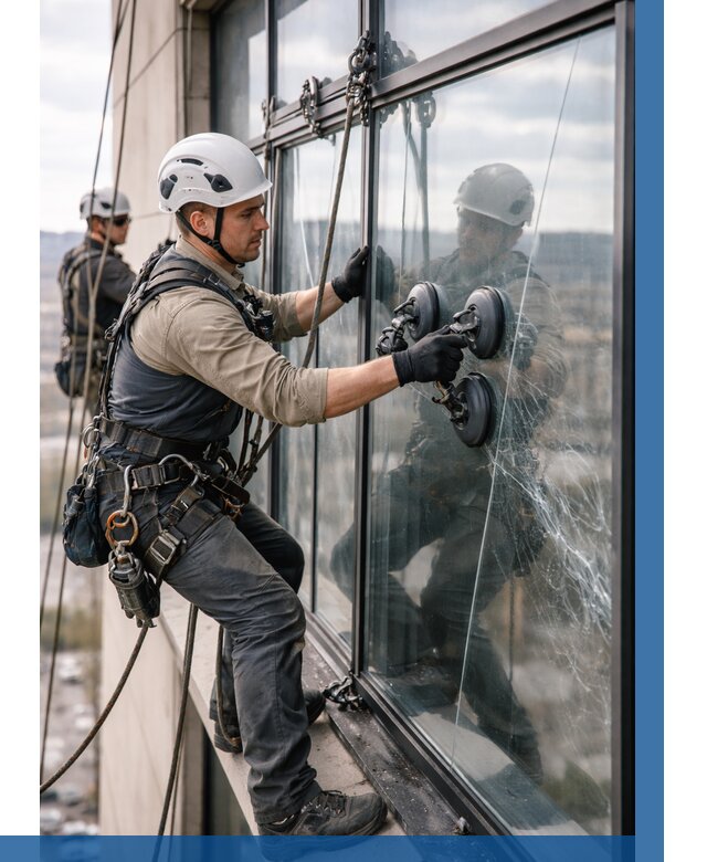 Замена стекла в витраже в Биробиджане под ключ от 8617 р. | ВЫСОТНИК-Брб