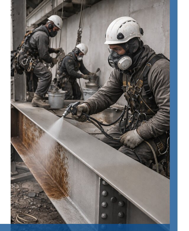 Антикоррозионная покраска металла в Биробиджане от 710 р. | ВЫСОТНИК-Брб