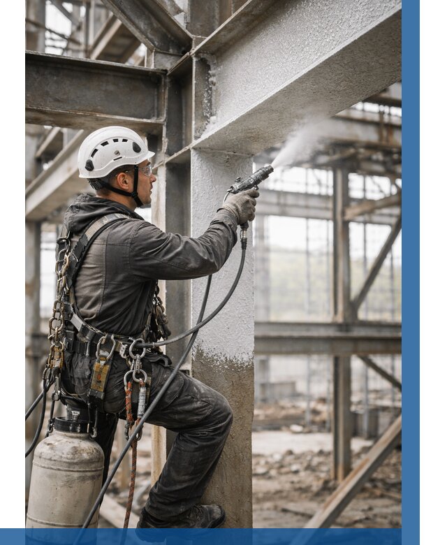 Огнезащита металлоконструкций от 760 р. | ВЫСОТНИК-Брб в Биробиджане