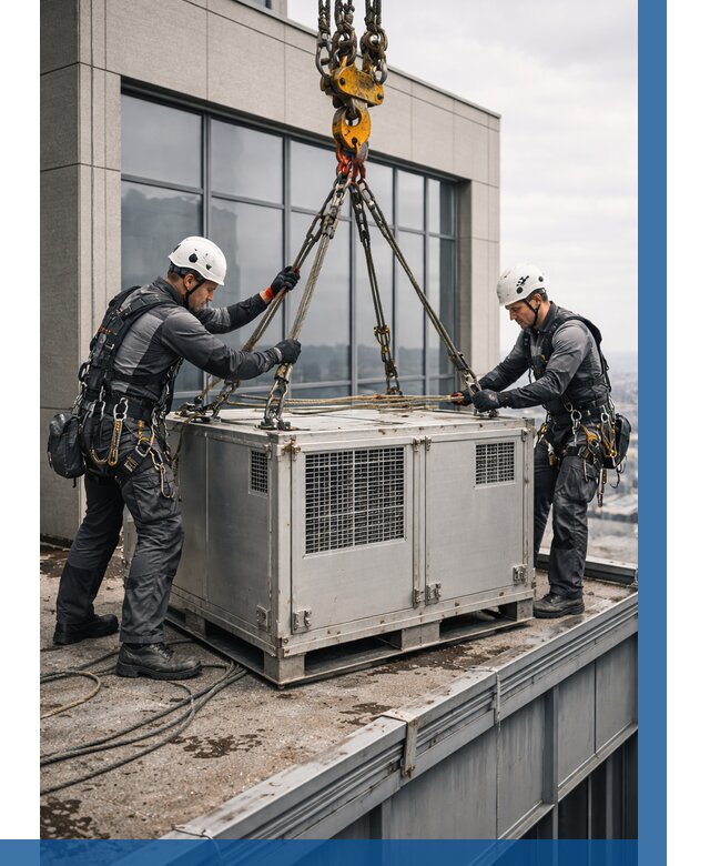 Такелажные работы на высоте в Биробиджане от 8110 р. | ВЫСОТНИК-Брб