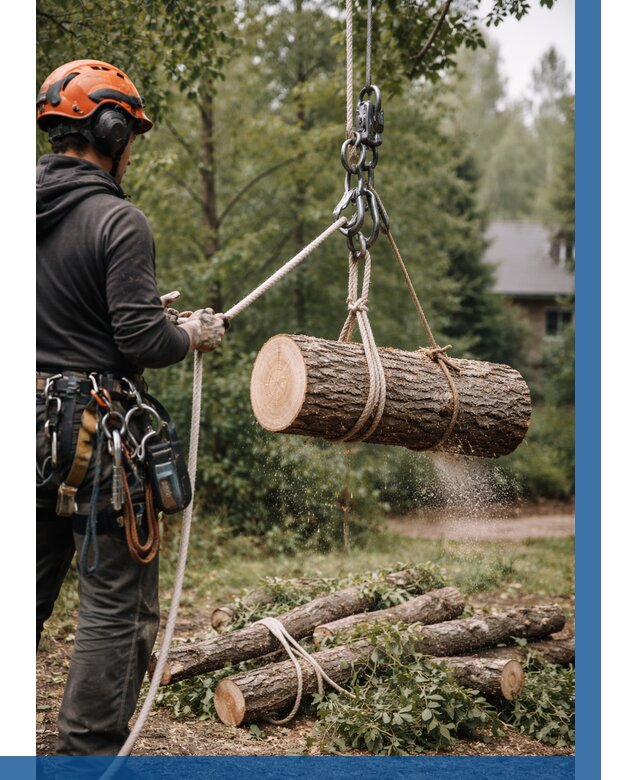 Валка деревьев частями в Биробиджане от 7604 р. | ВЫСОТНИК-Брб