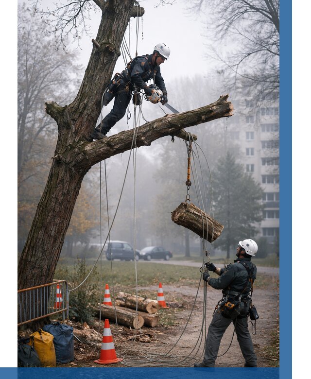 Удаление аварийных деревьев в Биробиджане от 15207 р. | ВЫСОТНИК-Брб