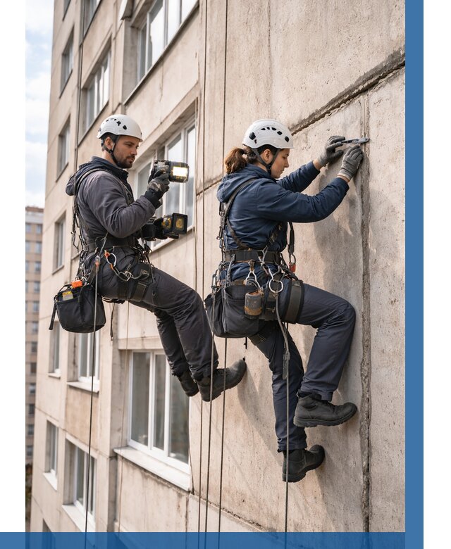 Обследование межпанельных швов в Биробиджане от 1825 р. | ВЫСОТНИК-Брб