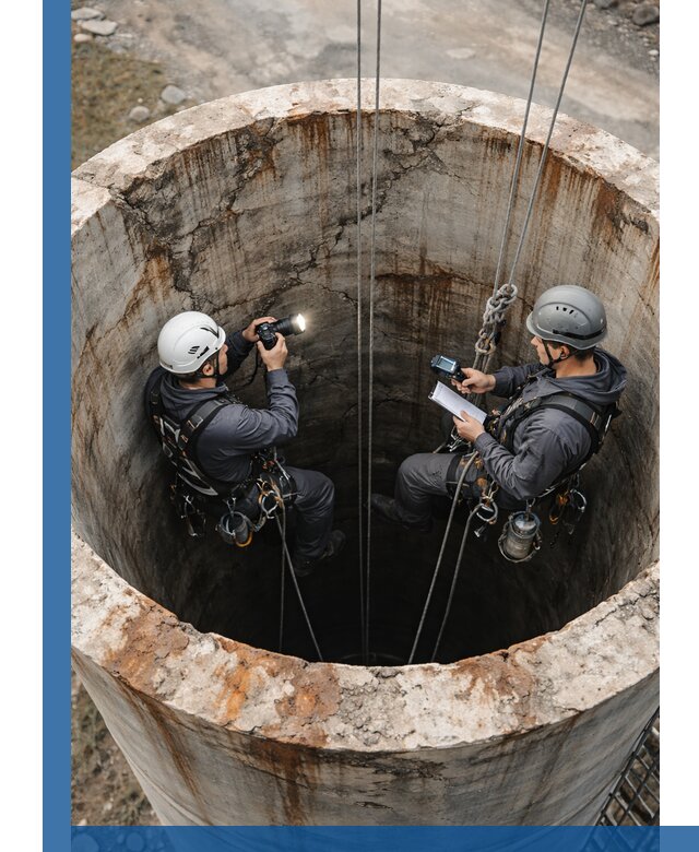 Обследование дымовой трубы: диагностика и оценка состояния в Биробиджане